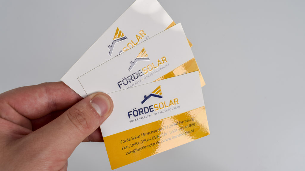 Visitenkarte Fördesolar Flensburg