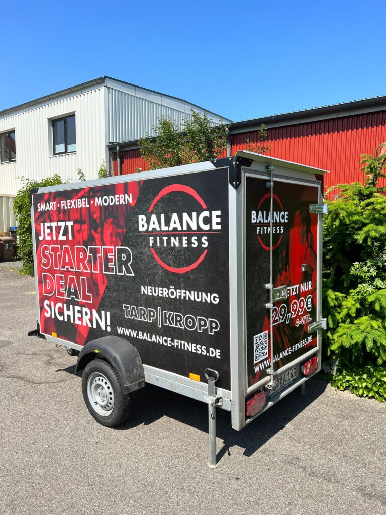 Werbeanhänger Flensburg